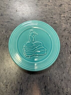 Turquoise Fiestaware Trivet - Retired!